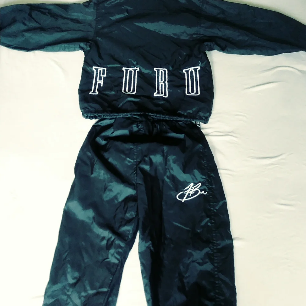 π FUBU Kids Outfit Black Jump Suit.π - Picture 2 of 4